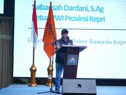 PWI Kepri Terima Penghargaan Bawaslu dalam Rakor Pengawasan