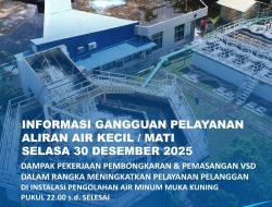 Malam Ini, ABH Lakukan Pemasangan VSD untuk Tingkatkan Suplai ke Pelanggan
