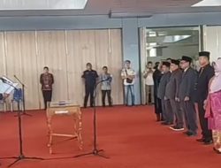 Delapan Pejabat Eselon II Pemkab Kerinci Resmi Dilantik