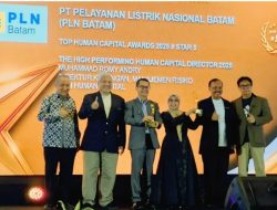 PLN Batam Raih Dua Penghargaan Bergengsi Top Human Capital Awards 2025