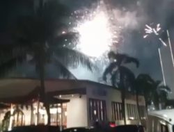 Imbauan Wali Kota Batam dan Polisi Tak Mampu Bendung Pesta Kembang Api di Harbourbay