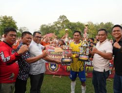 Sekda Kuansing Tutup Secara Resmi Turnamen Sepak Bola Porset Cup 2025