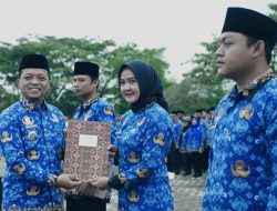 Awali Kerja 2026, Bupati Pringsewu Serahkan SK 456 PPPK Paruh Waktu