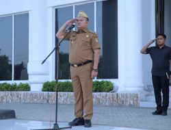 Wakil Bupati Asahan Pimpin Apel Gabungan Perdana Tahun 2026