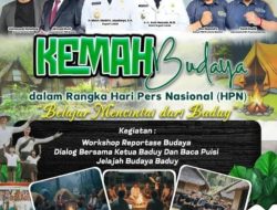 Kemah Budaya HPN 2026 di Baduy, Ruang Refleksi Insan Pers Memahami Kearifan lokal