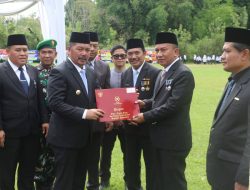 Pimpin Upacara HAB ke-80 Kemenag, Bupati Monadi Ajak Perkuat Umat Rukun dan Sinergi