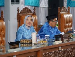 Bupati Annisa Paparkan Progres Pembangunan di Paripurna Istimewa HUT ke-22 Dharmasraya