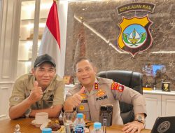 Pesan Kapolda Kepri untuk Agus Bagjana yang Akan Menjelajahi 13 Negara dengan Motor