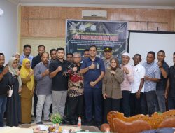 Kepala Desa di Peudawa dan Idi Timur Ikuti Sosialisasi Pembentukan Posbakum