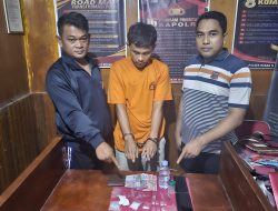 Dua Warga Desa Pendalian Tertangkap, Sabu Senilai Puluhan Gram Disita
