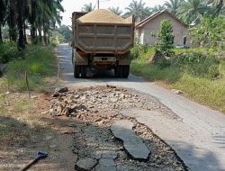 Tambang Pasir Ilegal di Sendang Agung dan Pubian Lampung Tengah Diduga Kembali Beroperasi, Jalan di Pringsewu Rusak Parah
