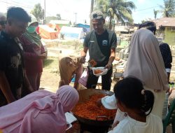 Posko Bencana PGA-IPB Aceh Tamiang Sajikan 100 kg Mie Aceh untuk Korban Banjir Bandang