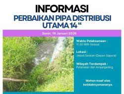 PDAM Tirta Mulia Pemalang Perbaiki Pipa, Petarukan dan Ampelgading Terdampak