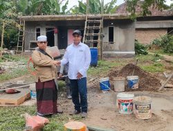 SMSI Banten Serahkan Bantuan Material Pembangunan Ponpes Manba’ul Al-Kufy di Gunungsari