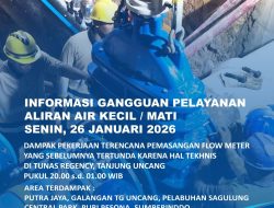 Senin Malam, ABH Lakukan Pemasangan Flow Meter di Tunas Regency