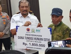 Pemkab Aceh Tamiang Mulai Salurkan Dana Tunggu Hunian Rp1,8 Juta