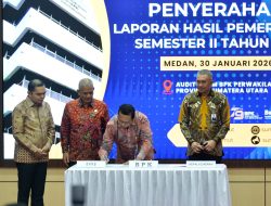 Terima LHP Kinerja Dukungan Ketahanan Pangan, Pj Sekdaprov Sumut Pastikan Komitmen Pemprov Tindaklanjuti Rekomendasi BPK