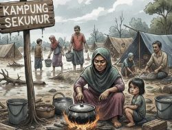 Fase Pemulihan Pasca Banjir Bandang, Warga Kampung Sekumur Butuh Perlengkapan Dapur