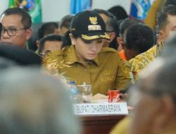 Bupati Annisa Hadiri Rakor Percepatan Rehabilitasi dan Rekonstruksi Pascabencana Bersama Mendagri