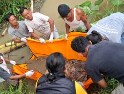 14 Hari Hilang, Mbah Kaliman Ditemukan Mengapung di Sungai Gadingrejo Pringsewu