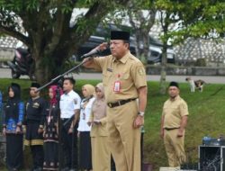 Pimpin Apel, Kadis Kominfoss Kuansing Sampaikan Arahan Bupati: ASN Harus Jaga Kekompakan dan Sukseskan MTQ