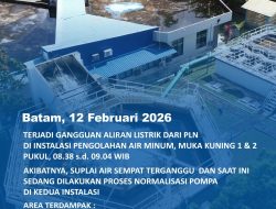 Gangguan Listrik di IPA Muka Kuning 1 dan 2, Pelanggan di Sejumlah Area Terdampak