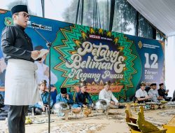 Hadiri Meugang Puasa di Masjid Raya Kedatukan Sunggal, Rico Waas: Bangsa Kuat adalah Bangsa yang Menjaga Budaya