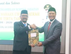Bupati Armia Lantik Juanda Jadi Direktur Perumda Tirta Tamiang