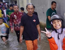 Bupati Pringsewu Gerak Cepat Tinjau Titik Banjir di Jantung Kota