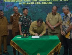 Bupati Asahan Dukung Pembentukan Yonif TP-954 dan Pembangunan KDKMP