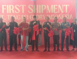 Ekspor Perdana PT Teng Fei Glory Indonesia, Sepatu Produksi Kota Tegal Tembus Pasar Eropa