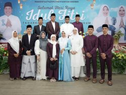 Open House Idulfitri 1447 H Bupati dan Wabup Kuansing Dipadati Warga