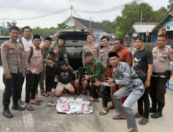 Kurir Dibekuk di Tengah Antrean Pelabuhan Roro Bengkalis, 13 Kg Sabu Diamankan