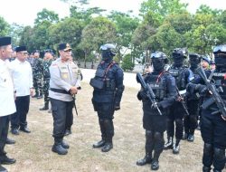 Gubernur dan Wagub Kepri Hadiri Apel Gelar Pasukan Operasi Ketupat Seligi 2026