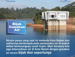 Musim Panas Landa Batam, ABH Ajak Masyarakat Bijak Gunakan Air
