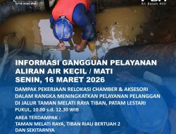 ABH Relokasi Chamber dan Aksesori Jaringan Pipa di Jalur Taman Melati Raya Tiban