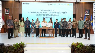 Investasi Digital Menguat, BP Batam Dukung Proyek Pusat Data DayOne-PLN Batam