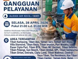 Tingkatkan Pelayanan, ABH Ganti Valve Outlet Clearwell di IPAM Sei Ladi