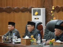 Sinergi Eksekutif-Legislatif Menguat, Wabup Katamso Hadiri Rapat Paripurna DPRD