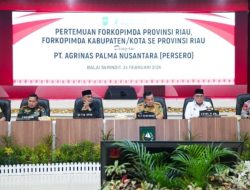Ketua dan Waka DPRD Riau Hadiri Pertemuan Forkopimda Bersama PT Agrinas Palma Nusantara