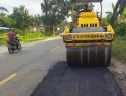 Dukung MTQ dan Pacu Jalur, Perbaikan Jalan Nasional di Kuansing Dikebut