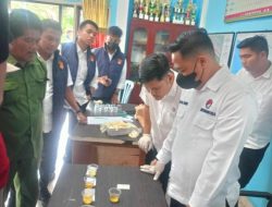 Tes Urine Mendadak di Desa Jangkang Bengkalis, Satu Aparat Desa Positif Narkotika
