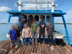 Upaya Penyelundupan Kayu Bakau ke Singapura Digagalkan di Perairan Batam, Diduga Dibiayai WNA