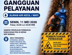 ABH Umumkan Perbaikan Pipa di Depan NDP Nongsa, Berikut Area Terdampak