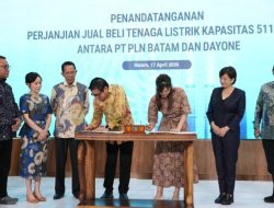 PLN Batam-DayOne Teken PJBTL 511 MVA, Terbesar di Indonesia