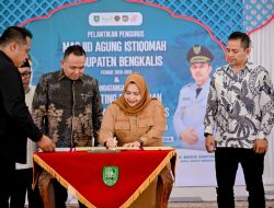 Bupati Kasmarni Gandeng PT GBSI Terapkan E-Ticketing di Bengkalis