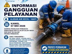 Perbaikan Pipa di Jalur Gajah Mada, ABH Siagakan Mobil Tangki untuk Pelanggan