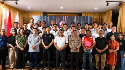 Ketua Perbasi Tanjungpinang Dilantik, Semua Terwujud Lewat Kerjasama Semua Elemen