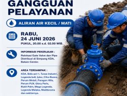 ABH Lakukan Relokasi Gate Valve di Simpang KDA, Berikut Area Terdampak
