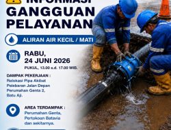 ABH Relokasi Pipa di Genta 2 Batu Aji untuk Tingkatkan Keandalan Distribusi Air